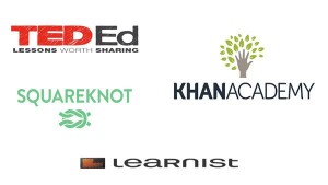 khan academy learnist ted squareknot