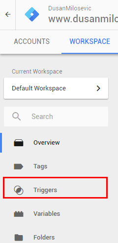 google tag manager gtm triggers