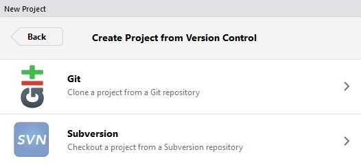 rstudio ide version control github git